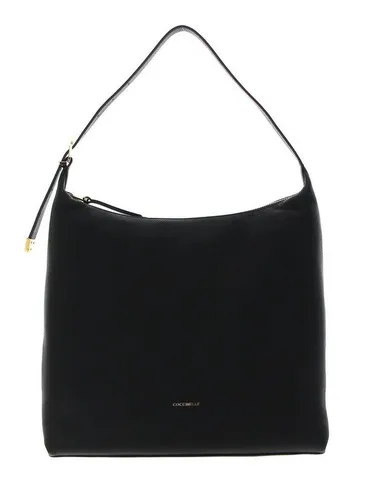 COCCINELLE Schultertasche Gleen – Stilvoll und Praktisch - Elegante COCCINELLE Schultertasche mit verstellbarem Riemen und geräumigem Hauptfach. Ideal für modebewusste Frauen, die Stil und Funktionalität schätzen. Maße: 35x32x12 cm, Farbe: Schwarz.