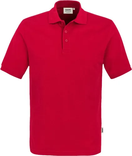 HAKRO Poloshirt Classic 810, rot, Größe M von HAKRO