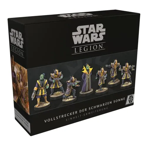 Star Wars: Legion – Vollstrecker der Schwarzen Sonne, Einheit-Erweiterung - Tabletop Spiel für 2 Spieler, erweitere deine Armee mit einer Korps-Einheit und einem Vigo der Schwarzen Sonne für epische Schlachten im Star Wars Universum.