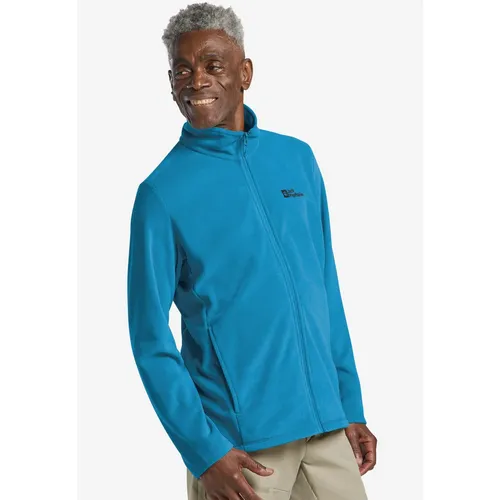Jack Wolfskin Taunus Full Zip M Fleece-Jacke aurora blue - Laufjacken für Herren, atmungsaktiv und schnelltrocknend, ideal für Outdoor-Aktivitäten und als Midlayer in der Übergangszeit.