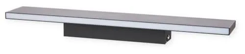 TRIO LED Wandleuchte Concha 225174742, Metall Schwarz matt - Moderne LED Wandleuchte mit Switch Dimmer für individuelle Helligkeitseinstellungen, energiesparend mit 2x 9 Watt LED und warmweißem Licht – ideal für stimmungsvolle Beleuchtung.