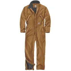 Herren Overall WASHED DUCK INSULATED COVERALL, 4XL