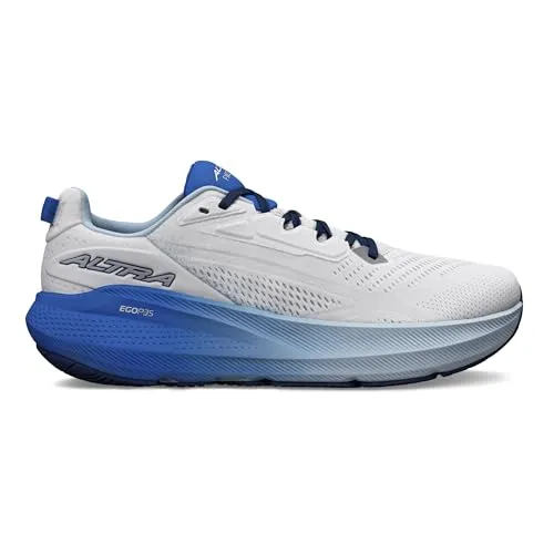 Altra FWD Via 2 Neutralschuh Herren – Blau/Grau, Größe 46 - Erlebe ultimativen Laufkomfort mit dem Altra FWD Via 2! Atmungsaktives Mesh-Obermaterial, maximale Dämpfung und flexible Gummilaufsohle machen diesen Schuh ideal für Straßen und Trails.