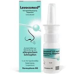 LEVOCAMED 0,5 mg/ml Nasenspray Suspension 5 ml