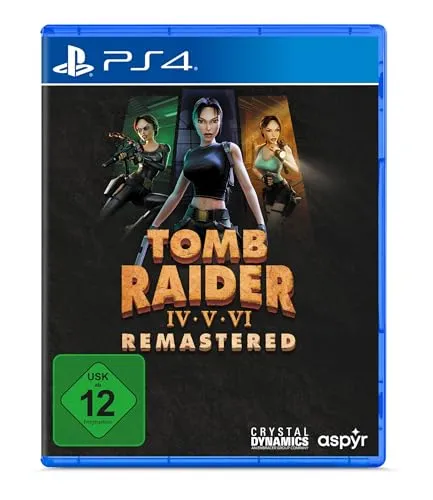 Tomb Raider 4-6 Remastered für Playstation 4 - Neuware, Lieferbar 23.10.25 - Action & Abenteuer Spiel mit überarbeiteter Grafik und Gameplay-Verbesserungen, ideal für Fans der Tomb Raider-Serie.