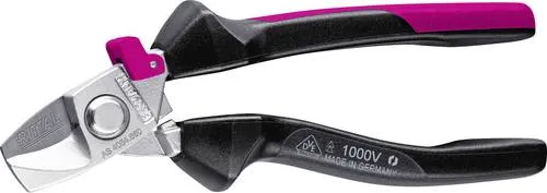 Rittal 4054660 Kabelschneider - Präziser Kabelschneider für Kabel-Ø bis 18 mm, ideal für professionelle Anwendungen mit hoher Schneidleistung für 0,5 - 50 mm² Kabel.