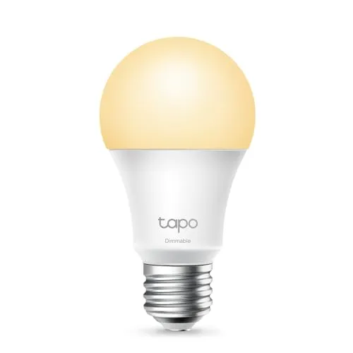 Produktbild Tapo TP-Link L510E smarte WLAN Glühbirne E27, dimmbar, kein Hub notwendig, kompatibel mit Alexa, Google Assistant, Abläufe und Zeitpläne