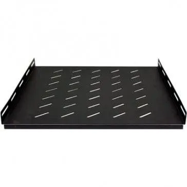 DSIT 19 Zoll Fachboden - 1 HE für 600mm Serverschränke - Robuster Fachboden mit einer Traglast von 60 kg, ideal für Netzwerkschränke mit 600mm Tiefe. Inklusive Befestigungsmaterial für einfache Montage.