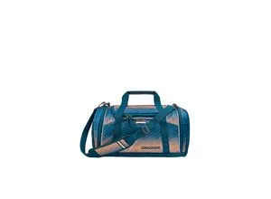 coocazoo Sporttasche „Pacific Tribes“ - Klassische Sporttaschen mit 20 Litern Volumen, Nasswäschefach für getrennte Aufbewahrung und 100% recyceltem Material – ideal für Sportler ab der 3. Klasse.