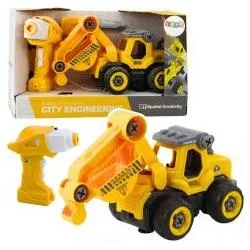 [n]fibrecare Ferngesteuerter Schraubendreher-Bagger RC Gelb 2in1 (65615480)