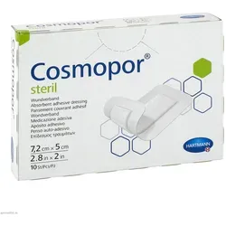Cosmopor steril Wundverband 5x7,2 cm 10 St