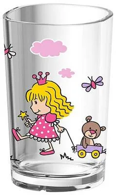 Emsa Kids Kinderglas, 200ml, Princess in pink von EMSA