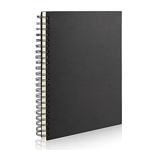 Zeichenblock A4 Dickes Papier, Skizzenblock A4 Spiralbindung