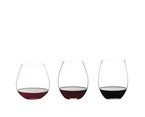 RIEDEL The Key to Wine Rotwein Set, 3er Set aus klarem Kristallglas - Rotweingläser perfektioniert für vollmundige Rotweine, maschinell gefertigt für höchste Qualität und Genuss.