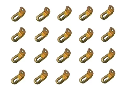 Stück Holzverbinder Verstellbarer Winkelverbinder Möbelverbinder 40x28x22mm gelb 20