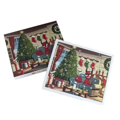 Clipper Adventskalender mit 17 verschiedenen Feuerzeugen - Dekorative Adventskalender: 24 große Überraschungen für Raucher und Sammler – jeden Tag ein neues Clipper-Highlight im Dezember!