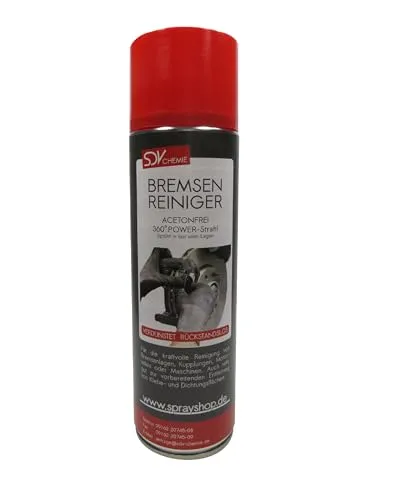 SDV Chemie Bremsenreiniger Spray 1x 500 ml Power Brake Cleaner 360° Ventil Teilereiniger