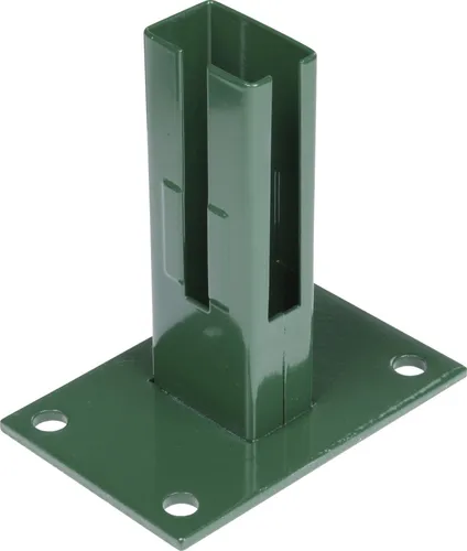 Floraworld Bodenplatte Zaunpfosten 10 x 15 cm moosgrün