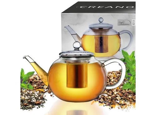 Creano Teekanne aus Glas 1,6l von Creano