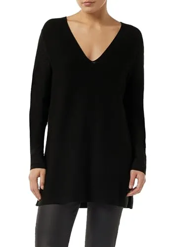 Comma Pullover - Damenpullover mit V-Ausschnitt und langen Ärmeln, sorgt für einen lässigen Look und hohen Tragekomfort im Alltag.