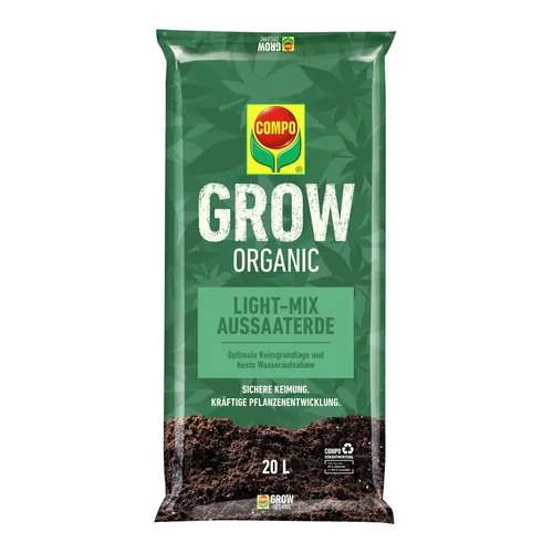 COMPO GROW Organic Light-Mix Aussaaterde 20l von COMPO GmbH