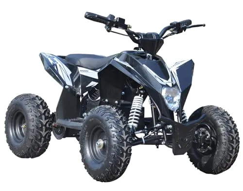 Kinder Quad Elektro ATV 36V 1000W - Miniquad für Abenteuer - Pocket Bikes - Leistungsstarkes Elektroquad mit 1000W Motor, ideal für Kinder ab 5 Jahren. Sicher und wetterfest, mit LED-Beleuchtung und Offroad-Reifen für unvergessliche Fahrten.