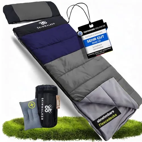 Schlafsack Skinwalker 4-Jahreszeiten 220 x 80 cm AS6002