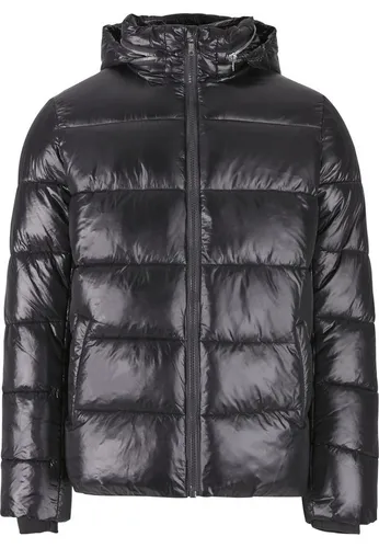 Urban Classics Recycled Zip Neck Puffer Jacket - Funktionsjacke für Herren, aus 100% Polyamid, umweltfreundlich, mit hoch geschlossenem Ausschnitt und Langarm für optimalen Schutz bei Kälte.