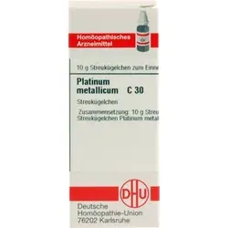 Platinum Metallicum C 30 Globuli 10 g von DHU