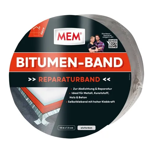 MEM Bitumen Band alu 7,5 cm x 10m