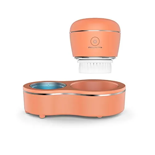 Rowenta LV4010F0 Gesichtsreinigungsbürste - Gesichtsreinigung: Sanfte Pflege für strahlende Haut in nur 1 Minute, mit LED-Desinfektionszone für optimale Hygiene und reduzierte Poren.