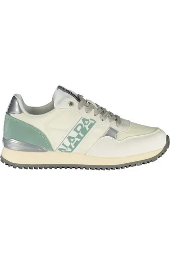 NAPAPIJRI Damen Sportschuhe Weiß Größe 39 - Stylische weiße Sneakers mit kontrastierenden Details und einem zweiten Schnürband für individuellen Look. Optimaler Tragekomfort – perfekt für modische Sportlerinnen.