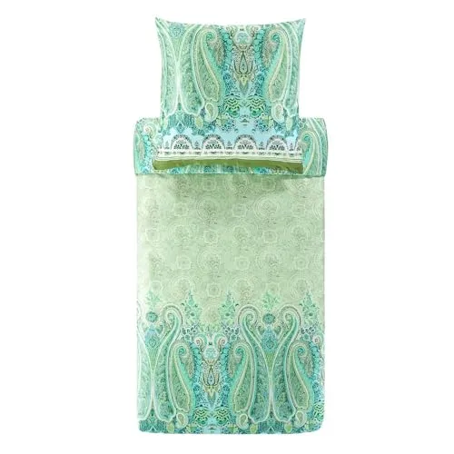 Bassetti Bettwäsche MERGELLINA, Satin in grün von Bassetti