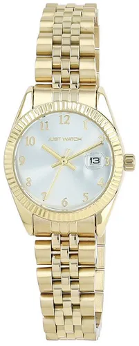 JUST WATCH Quarzuhr JW10250 Mit Edelstahl Gliederarmband, Datumsanzeige, D 27 mm, 5