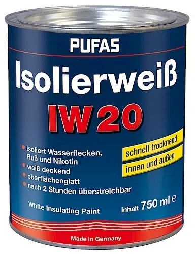PUFAS Isolierweiß 750ml 19,87 EUR/l von PUFAS