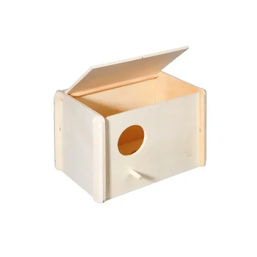 * Holz Nistkasten 30 × 20 × 20 cm - z.B. Sittiche / Nympfensittiche - Echtholz