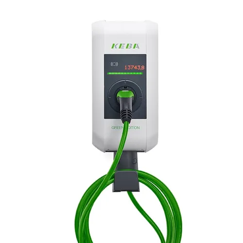 Keba KeContact P30 x-series EN Type2 6m Kabel 22kW - Wallbox für Elektrofahrzeuge mit RFID-Zugang, bietet eine schnelle Ladeleistung von bis zu 22kW und ist ideal für Zuhause oder Unternehmen.