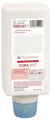 PHYSIODERM Hautpflegecreme Cura Soft 1000 ml Varioflasche