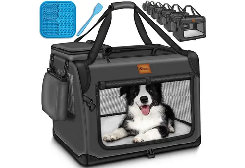 TRESKO Hunde-Transportbox faltbar