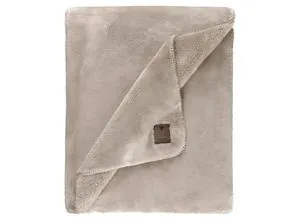 JOOP! Plaid J-Sleek, grau in grau von JOOP!