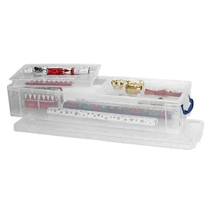 Really Useful Box Aufbewahrungsbox 22 L - Transparent und stapelbar - Praktische Aufbewahrungsbox mit 22 L Volumen, ideal für Ordnung im Zuhause. Transparentes Design ermöglicht einfachen Inhaltseinblick, perfekt für jeden Raum!
