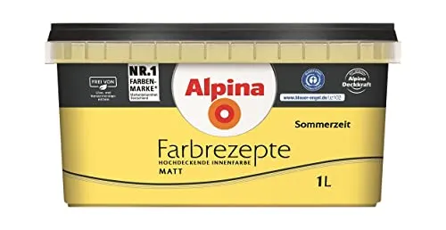 Alpina Farbrezepte Sommerzeit matt 1 Liter