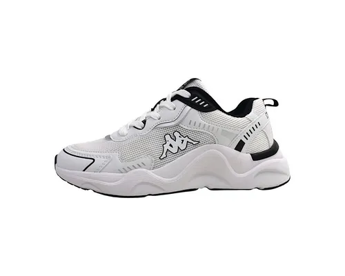 Kappa Sportschuh Trainingsschuh weiß 39 EU - Sportlicher Trainingsschuh in Größe 39 EU, ideal für aktive Einsätze. Mit atmungsaktivem Obermaterial und rutschfester Gummisohle für optimalen Halt.