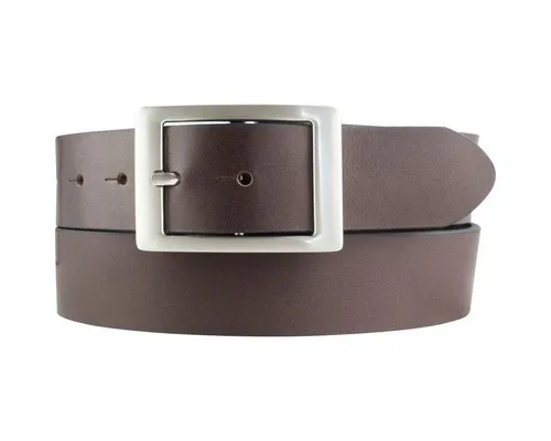 BELTINGER Ledergürtel Hochwertiger Überlängen-Gürtel aus Vollrindleder mit Doppel-Schließe 4 (1-St)