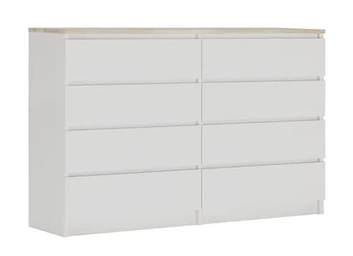 3E 3xE living.com Kommode mit 8 Schubladen