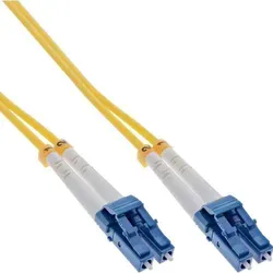 InLine® LWL Duplex Kabel, LC/LC, 9/125μm, OS2, 20m Kabel Patchkabel LWL
