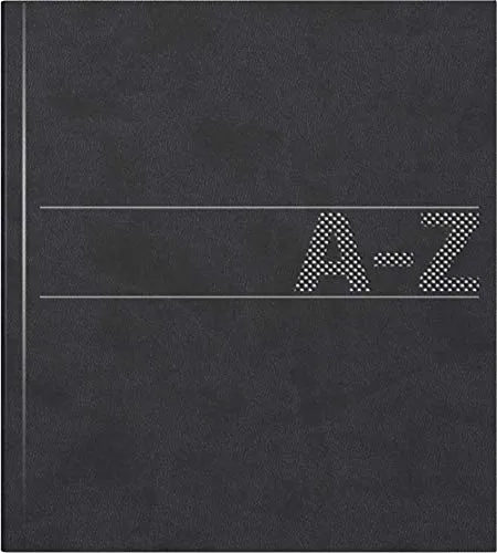 Brunnen 1064658 Schuppen-Telefonregister Adressbuch (Softeinband, 210 x 148 x 10 mm) schwarz