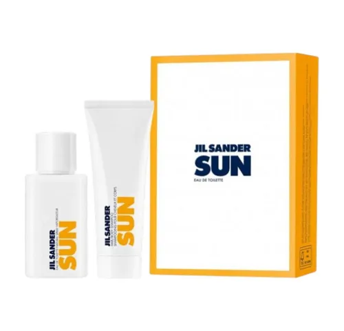Jil Sander Sun E.d.T. Geschenkset 75 ml - Damendüfte mit einem sonnigen Duftmoment, inklusive Eau de Toilette und passendem Shower Gel für ein erfrischendes Erlebnis.
