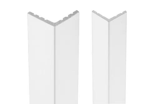 Cosca Winkelprofil CA2 (COSCA Kantenschutzprofile aus Ecopolymer - Winkelprofile hochdichtes Styropor, extrem widerstandsfähig - (CA2 - 40 Meter) Abdeckprofil Abschlussleiste Wandleiste)