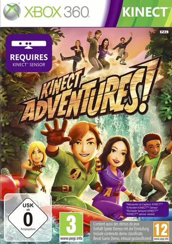 Produktbild Kinect Adventures inkl. Kinect Sensor für Xbox 360